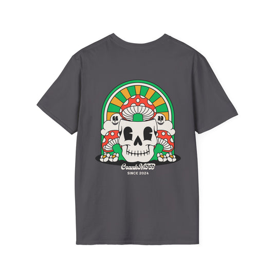 Tripped-Out Skull Crank T-shirt