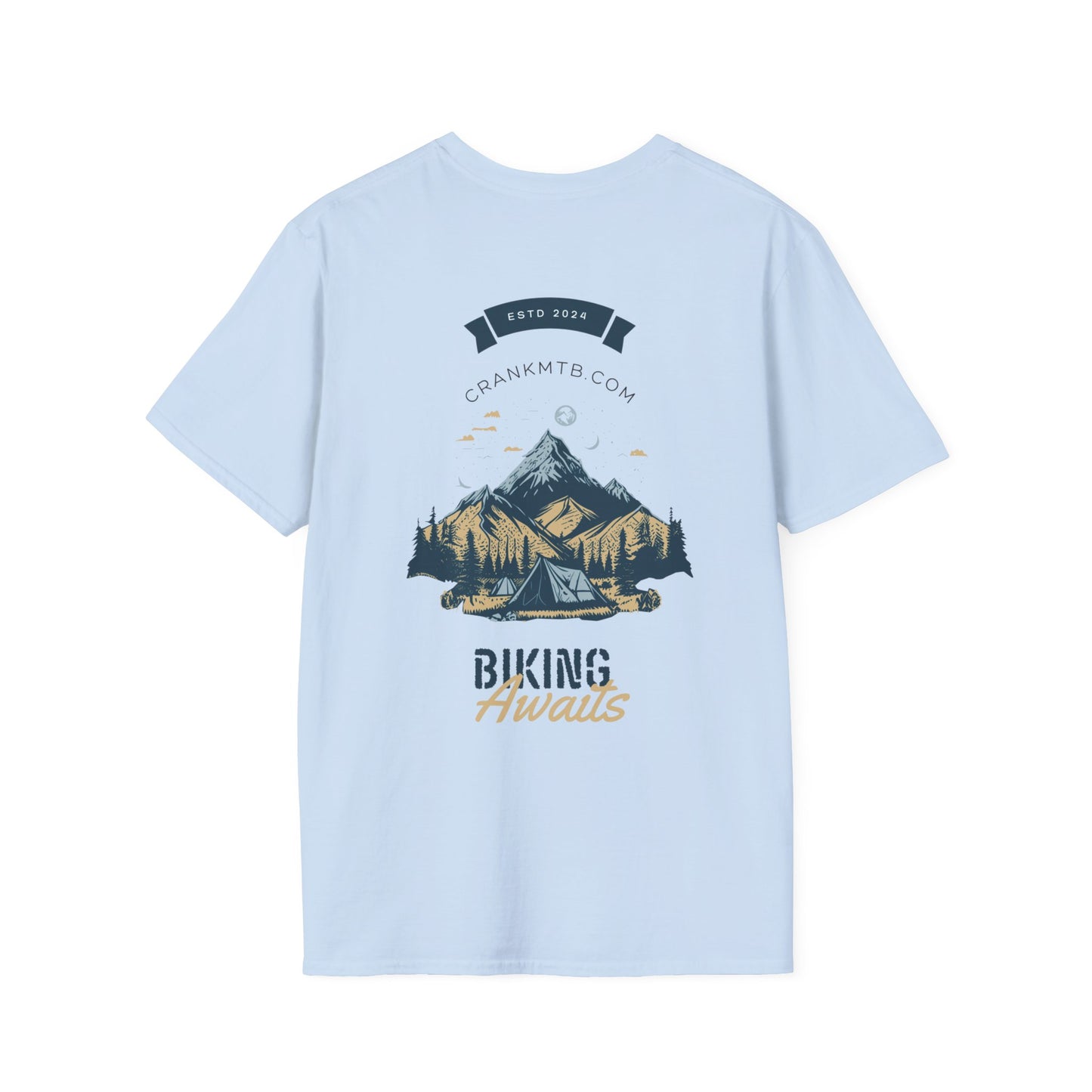 Biking Awaits T-shirt