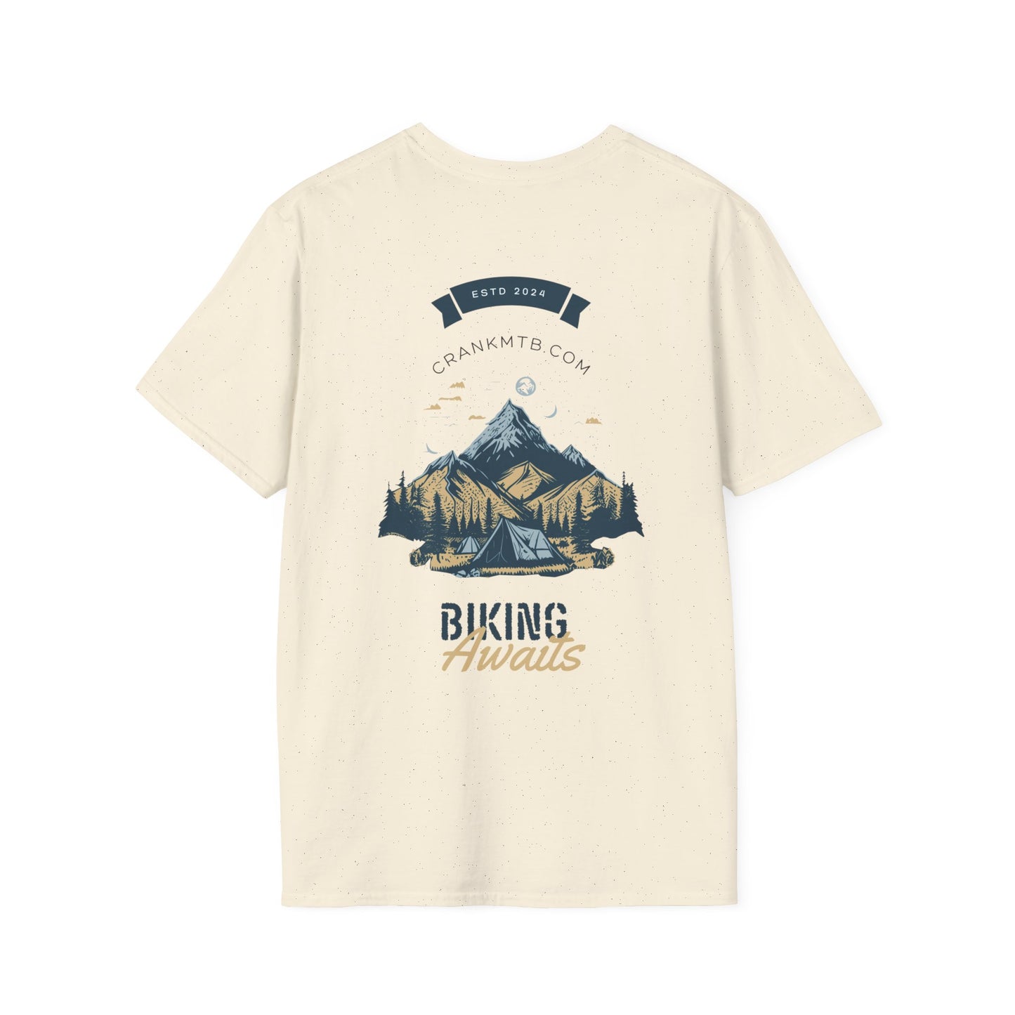 Biking Awaits T-shirt