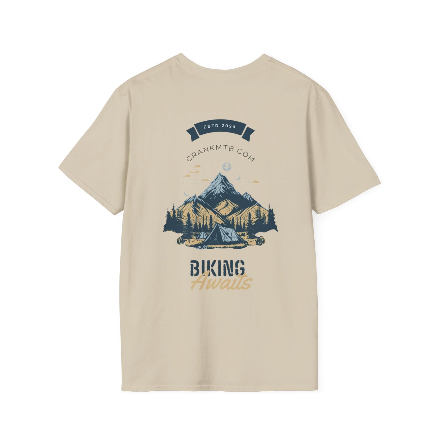 Biking Awaits T-shirt