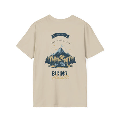 Biking Awaits T-shirt