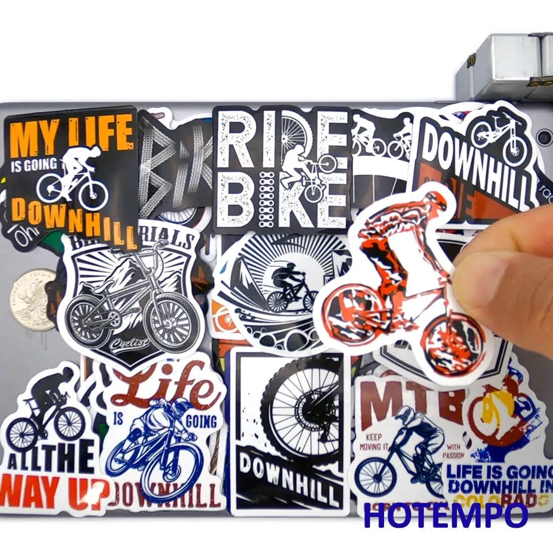 Mountain Bike Sticker 50PCS